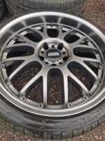 20" GENUINE ASA REVOLUTION DEEP DISH BMW STAGGERED ALLOY WHEELS / TYRES - Image 5