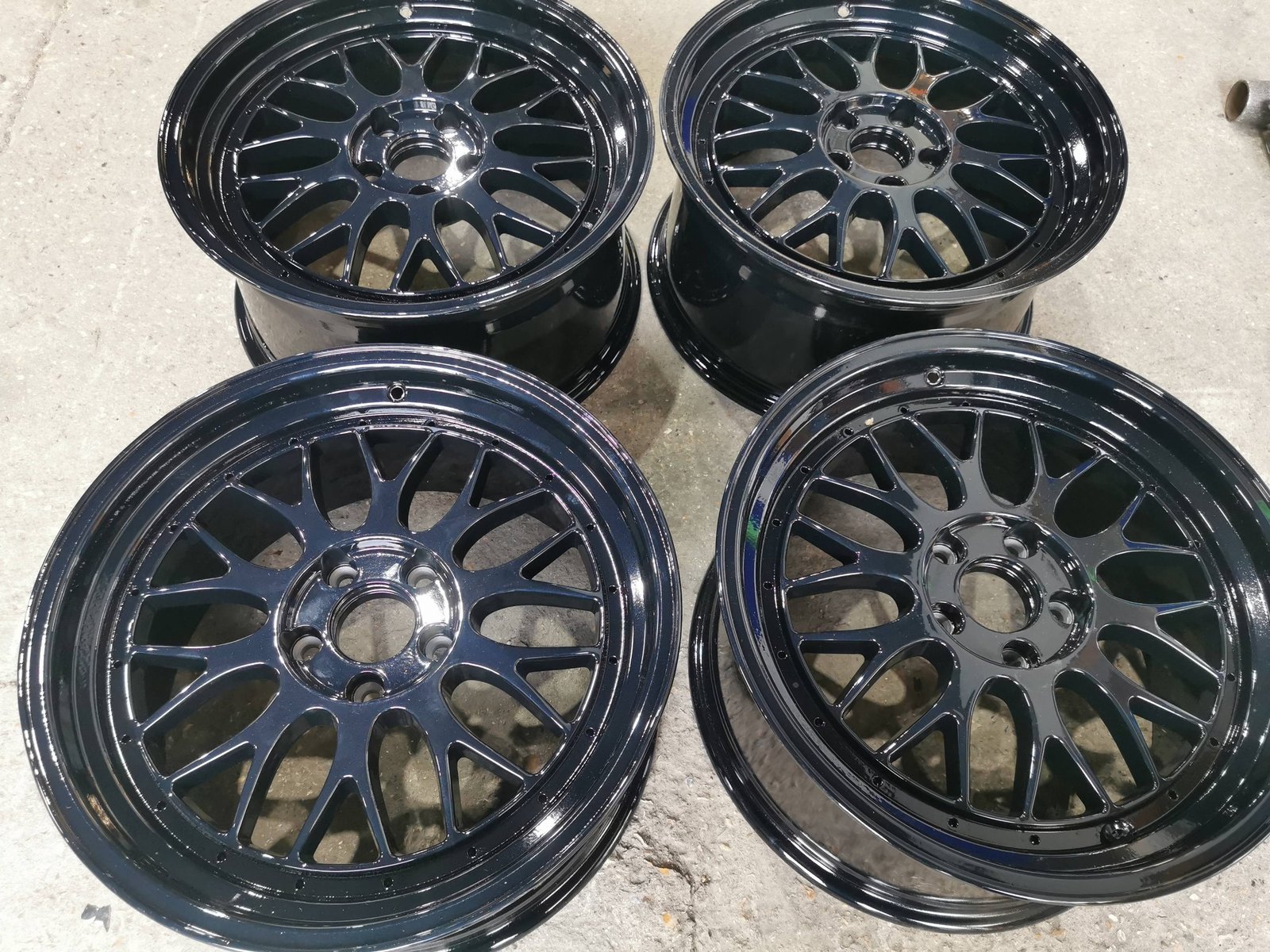 1 18" BBS LM STYLE ALLOY WHEELS- 5 X 112 FITMENT - Image 1