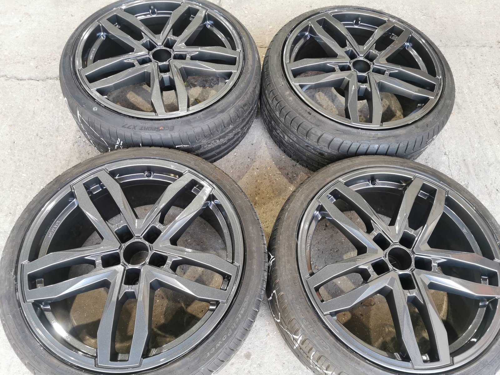 1 20" ATS STYLE ALLOY WHEELS / TYRES - VOLKSWAGEN - T5 / T6 FITMENT - Image 1