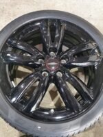 17" GENUINE MINI JOHN COOPER WORKS ALLOY WHEELS - GLOSS BLACK - Image 4