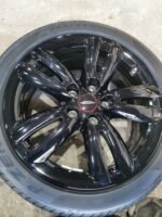 17" GENUINE MINI JOHN COOPER WORKS ALLOY WHEELS - GLOSS BLACK - Image 6