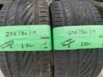 275 / 30 / 19 UNIROYAL RAINSPORT 5 TYRES - TWO AVAILABLE