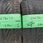 275 / 30 / 19 UNIROYAL RAINSPORT 5 TYRES - TWO AVAILABLE
