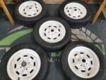 13" ROSTYLE WHEELS / TYRES -  SET OF 5  - 4 X100 FITMENT