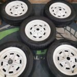 13" ROSTYLE WHEELS / TYRES -  SET OF 5  - 4 X100 FITMENT