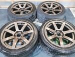 17" HUNTER ALLOY WHEELS / TYRES 5 X 114.3 FITMENT - NISSAN SKYLINE