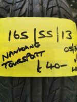 165 / 55 / 13 NANKANG TOURSPORT TYRE