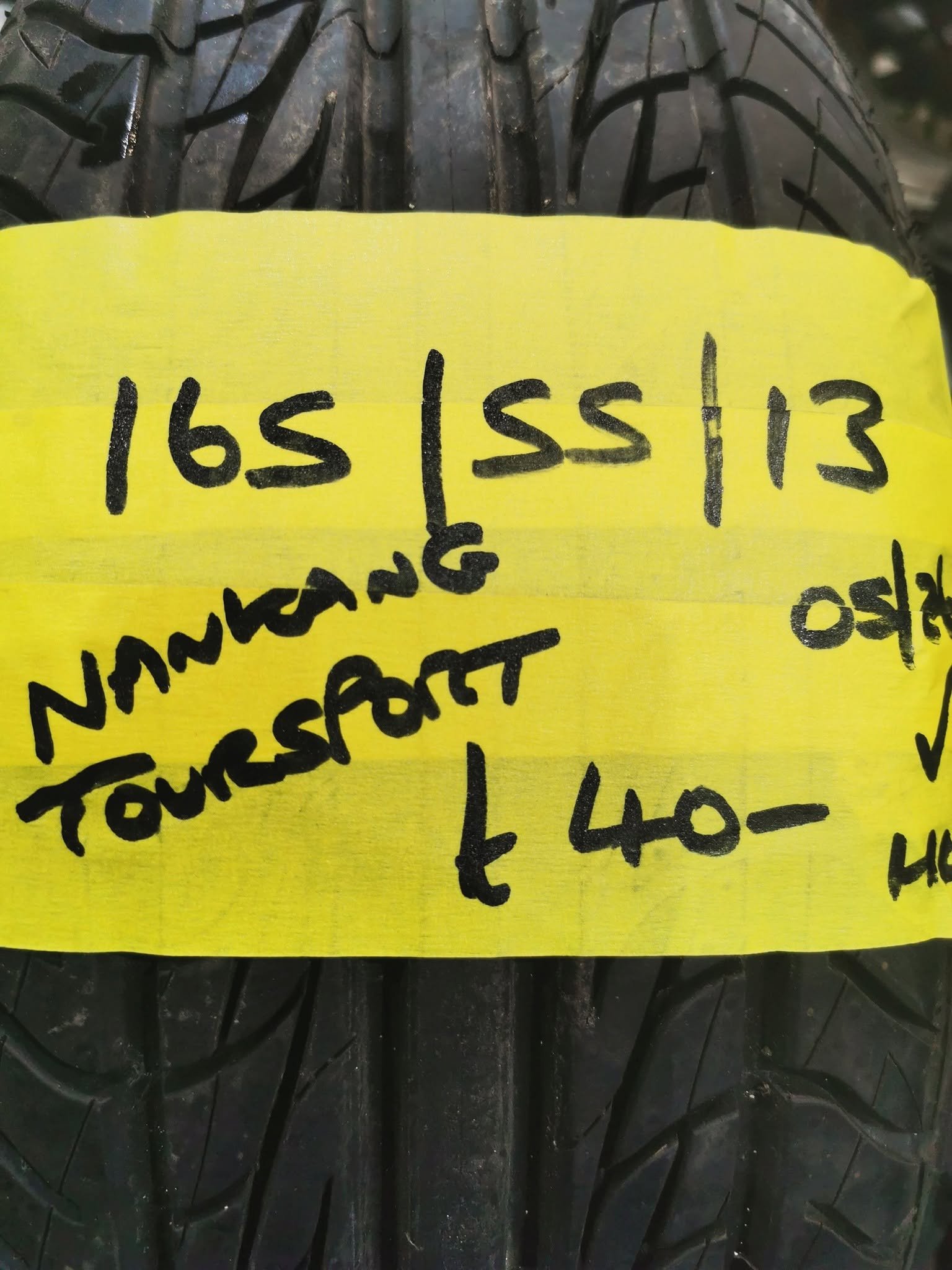 165 55 13 nankang 165 / 55 / 13 NANKANG TOURSPORT TYRE - Image 1