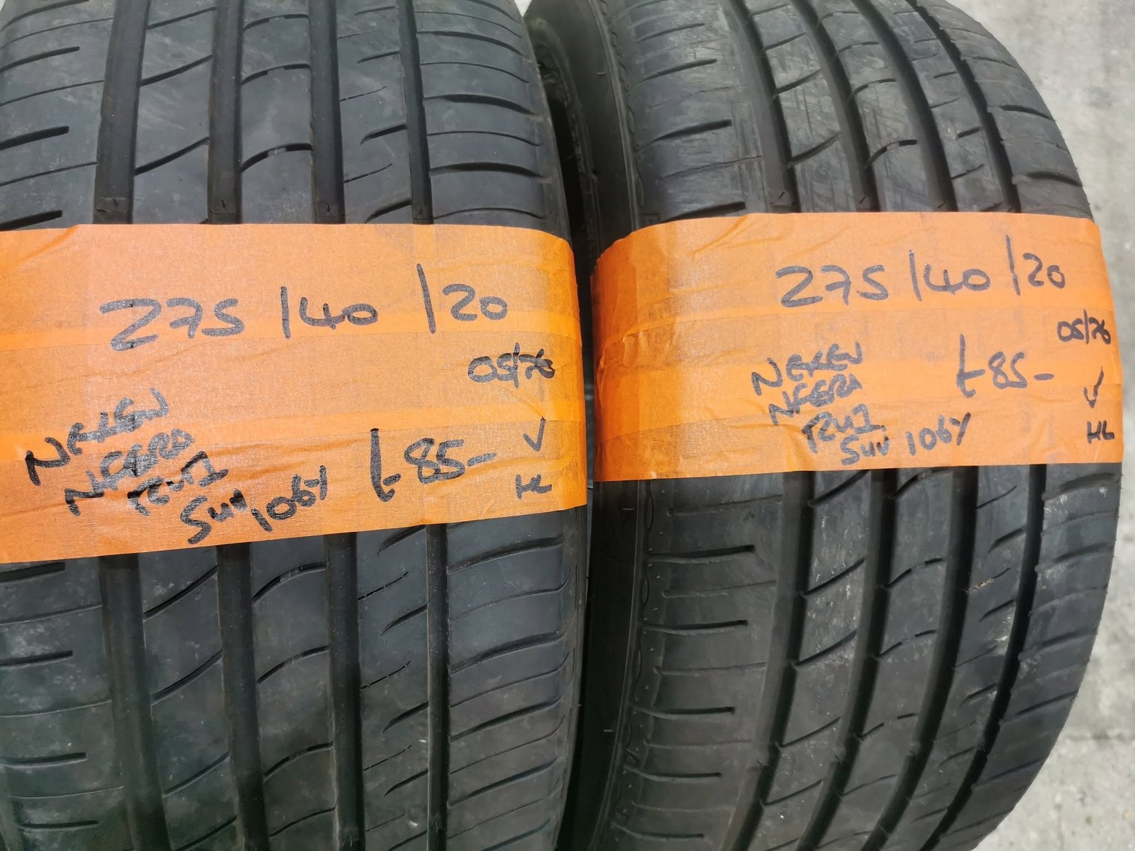 275 40 20 NEXEN NFERA 275 / 40 / 20 NEXEN NFERA RU1 SUV TYRES - TWO AVAILABLE - Image 1