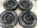16" VOLKSWAGEN T5 SWAMPER WHEELS / TYRES - 225 / 70 / 16 INSA TURBO