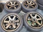 18" BOLA B1 ALLOY WHEELS / NEW TYRES -  5 X 112 FITMENT