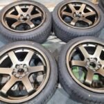 18" BOLA B1 ALLOY WHEELS / NEW TYRES -  5 X 112 FITMENT