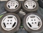 14" ORIGINAL TOYOTA MR2 MK1 ALLOY WHEELS / TYRES