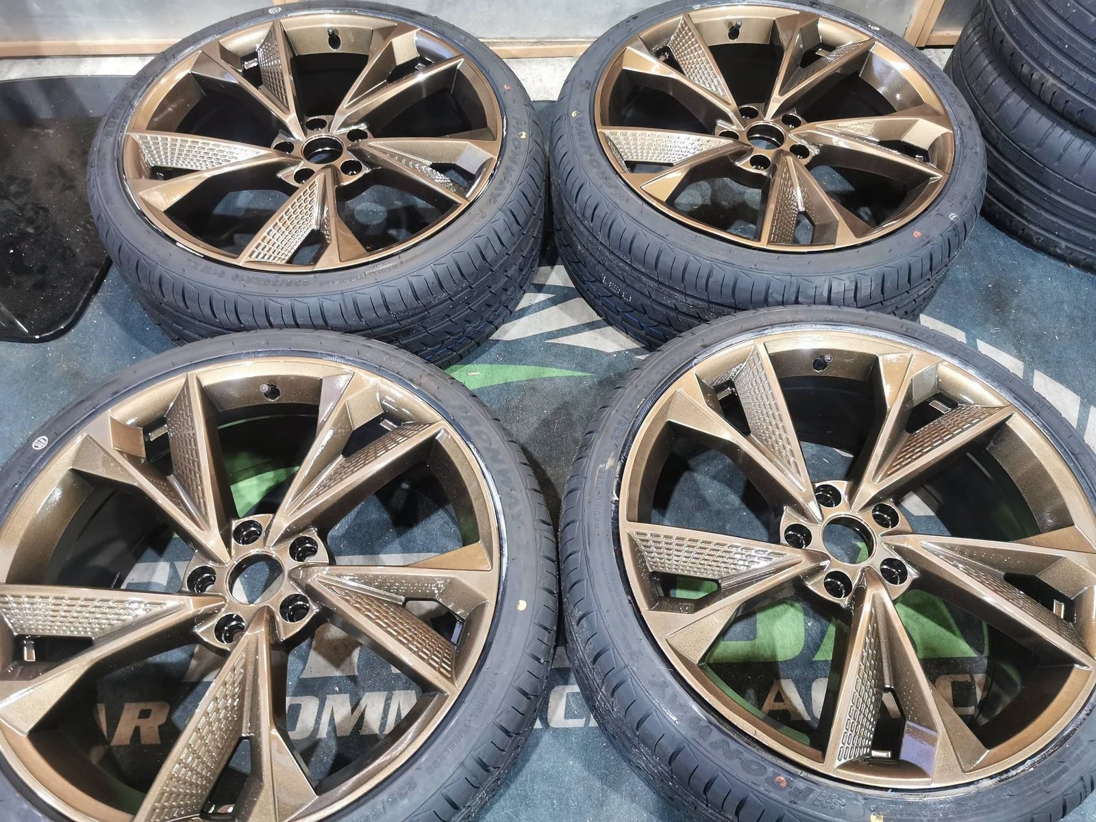 1 AUDI RS7 STYLE ALLOY WHEELS / NEW TYRES - 5 X 112 FITMENT - Image 1