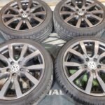 18" GENUINE VOLKSWAGEN R LINE SERRON ALLOY WHEELS / TYRES  - 5 X 112 FITMENT