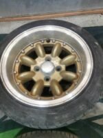 13" MINI SUPERLIGHT ALLOY WHEELS / TYRES - 7 X 13 - Image 4