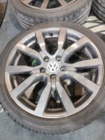 18" GENUINE VOLKSWAGEN R LINE SERRON ALLOY WHEELS / TYRES  - 5 X 112 FITMENT - Image 5