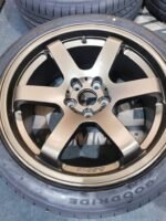 18" BOLA B1 ALLOY WHEELS / NEW TYRES -  5 X 112 FITMENT - Image 7